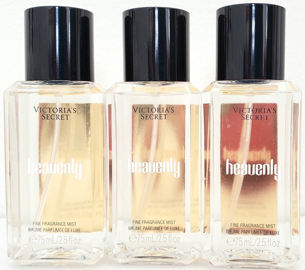 3pc VICTORIA'S SECRET HEAVENLY Fragrance Body Mist brand NEW