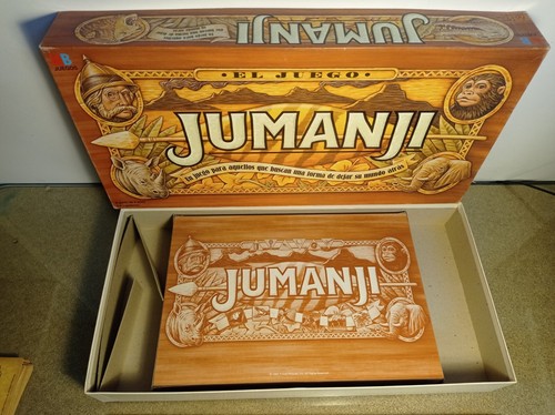 JUMANJI JUEGO DE MESA MB 1995 EL ORIGINAL EN ESPAÑOL - Imagen 2 de 8