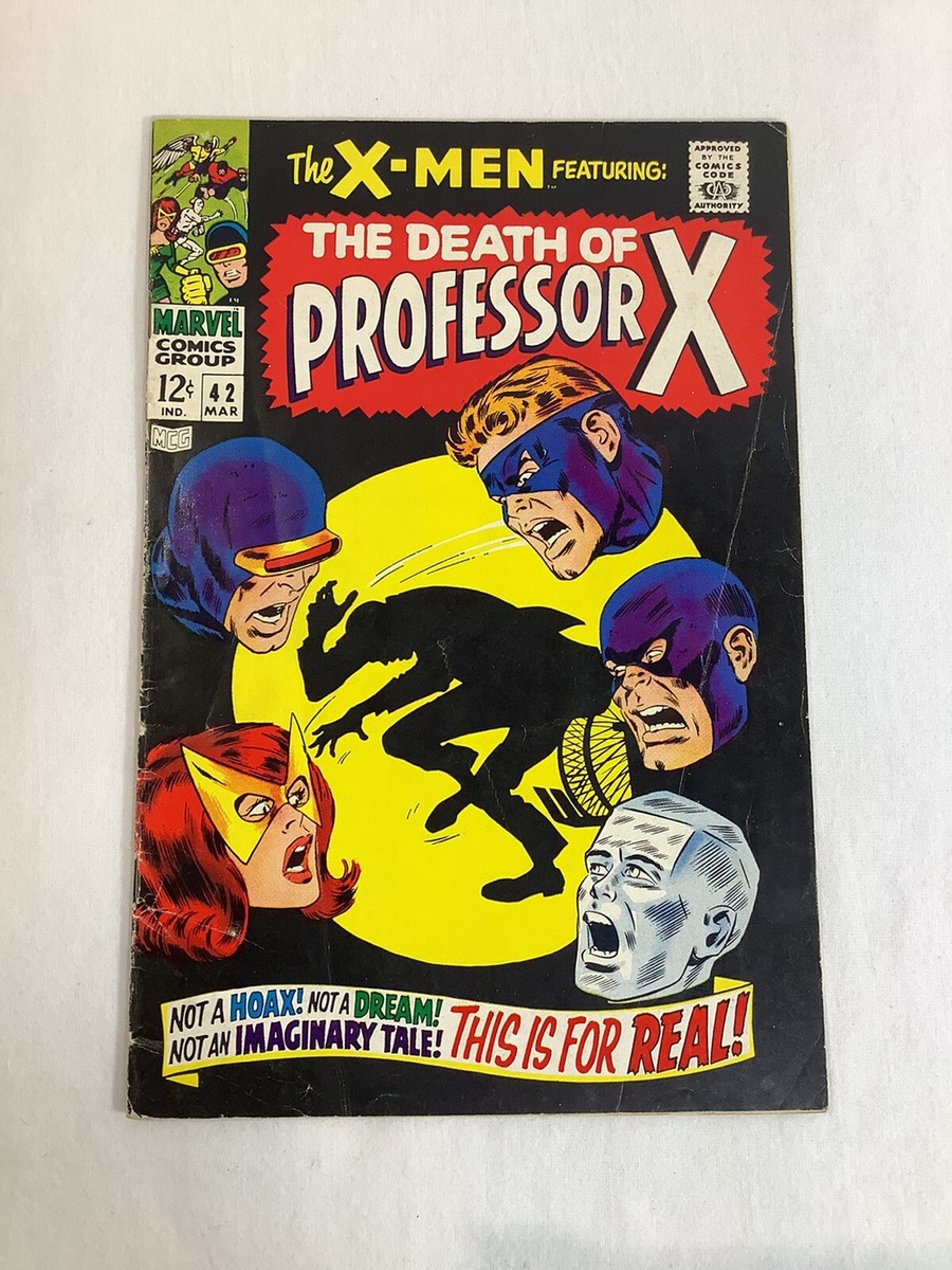 The X-Men 42 MAR-1968 The Death Of Professor X Silver Age | eBay