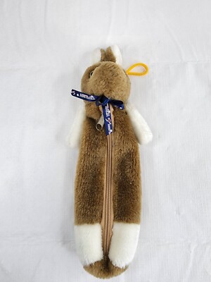 Kangaroo Animal 3D Plush Pencil Case Pouch w Movable Arms Australia Souvenir