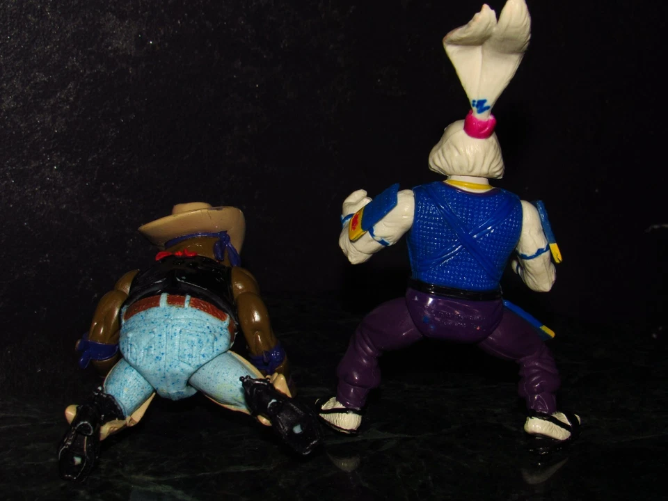 Crazy Cowboy Don & Usagi 1989 Teenage Mutant Ninja Turtles 1992 Mirage (E-5) - Image 3 of 4