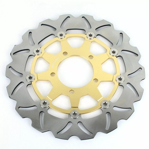 2 Front Brake Wave Rotors Disc Set Kawasaki Ninja ZX6R 2013-2023 ZX10R 2008-2015 - Picture 5 of 7