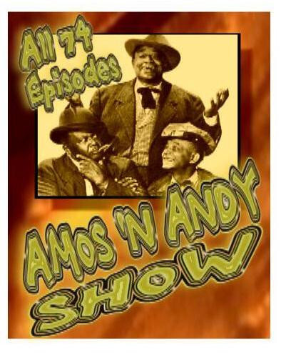 Amos n' Andy All 74 Complete DVD Set Official GoZillaFlix Release New Sealed - Afbeelding 1 van 3