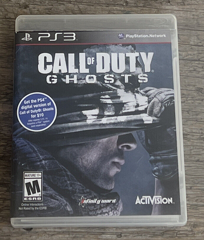 Call of Duty Ghosts PS4 PlayStation 4 - Complete CIB