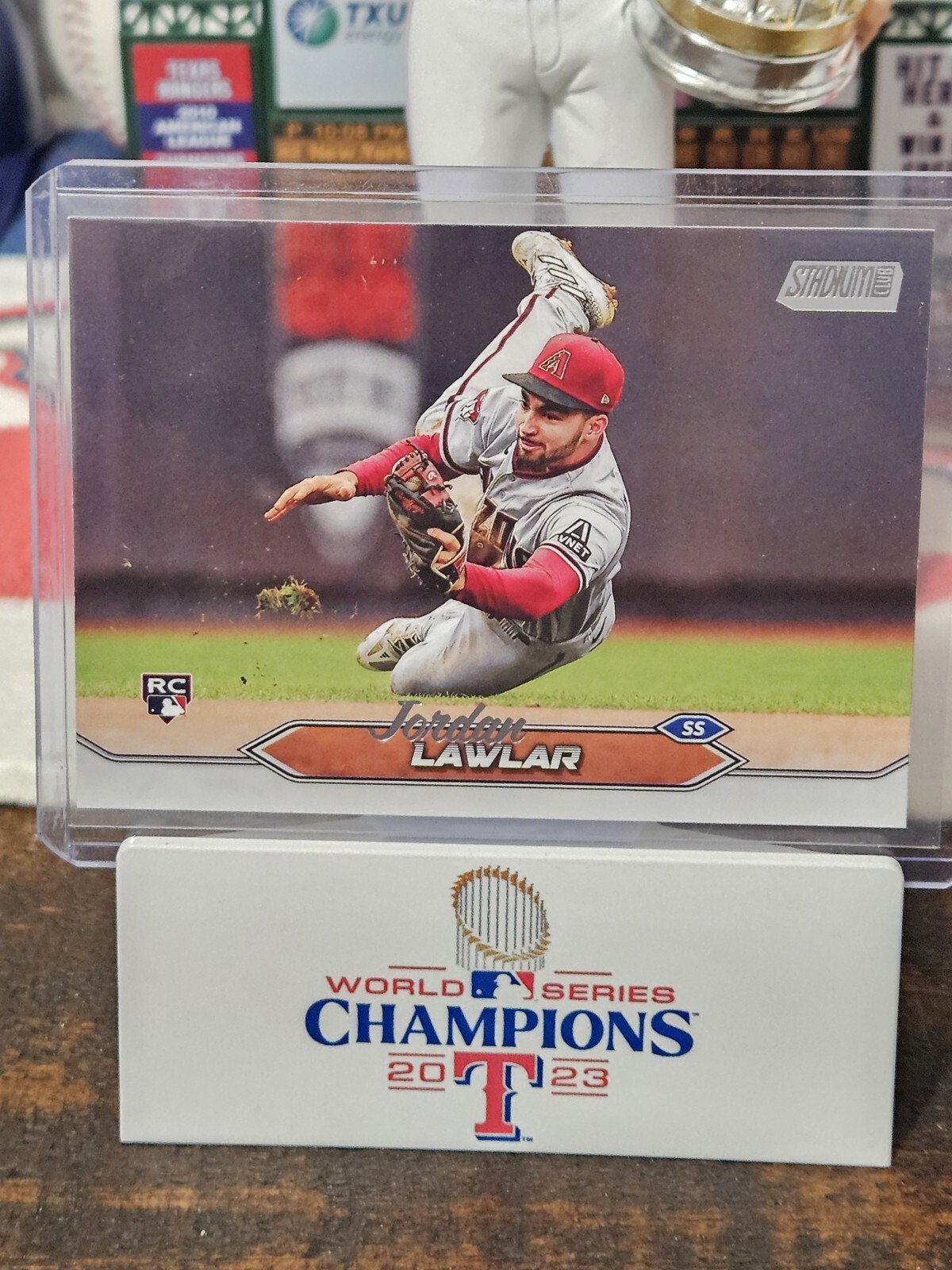 2024 Topps Stadium Club RC 12 Jordan Lawlar Image Variation SSP, D-backs