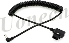 Uonecn Dtap to Right Angle DC Power Cable 12V 2.1mm for KiPRO LCD Monitors Lectr