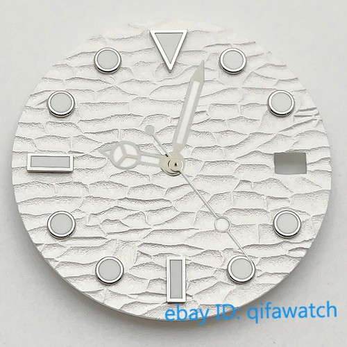 Esfera de reloj estéril de 28,5 mm con mano de reloj Fit NH35 movimiento corona de 3,8 en punto - Imagen 4 de 16