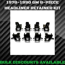 1978-1992 Gm Windshield Window Headliner A Pillar Trim Garnish Molding Clips Oem 1978-1992 Gm Windshield Window Headliner A Pillar Trim Garnish Molding Clips Oem