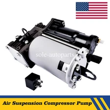 Air Ride Suspension Compressor Assembly w/ Relay Fit For Mercedes GL450 06-12