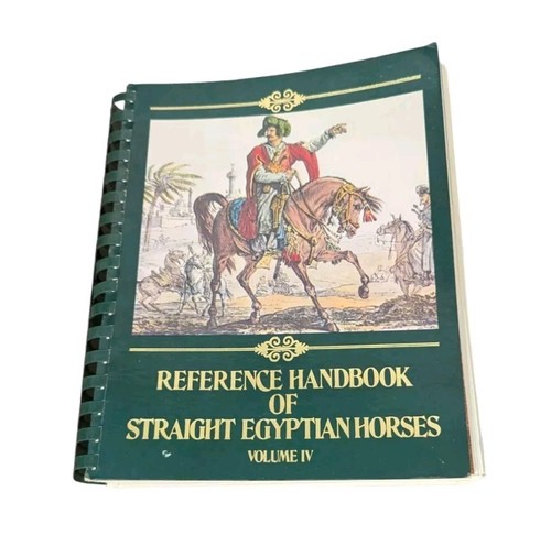 REFERENCE HANDBOOK OF STRAIGHT EGYPTIAN HORSES Volume IV Z - Picture 5 of 12