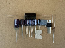 Micro-Seiki DQX-500 Recap Kit Turntable Capacitor Replacement Set