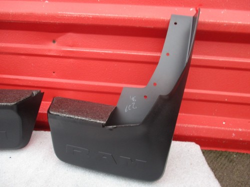 19-21 RAM 1500 Rear Molded Splash Guard Mud Flaps NEW OEM MOPAR - Picture 3 of 5