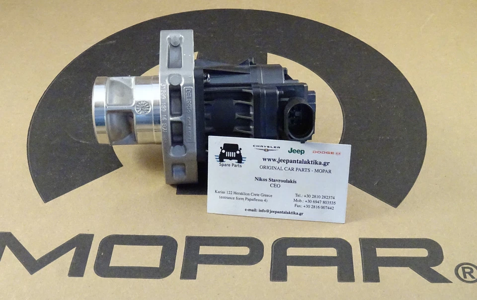 Válvula Egr Jeep Grand Cherokee 3.0CRD 2011-2013 68239573AA Nuevo OEM Mopar Foto 3 de 4
