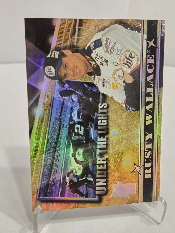 2000 VIP Under the Lights 🚘 Rusty Wallace EXPLOSIVES LASERS NUMBERED 147/250 😎 - Image 2 of 4