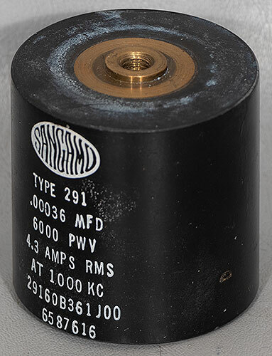 Sangamo/Cornell Dubilier 29160B361JO0 6 kV 360 pF High