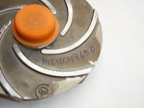 GOULD-PUMP 28607 CN7M M210049650 C00262AU2 7.5" Stainless S/S 6 Vane Impeller - Picture 5 of 8