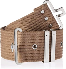 Klein Adjustable Tool Belt with Heavy-Duty Plating & Cotten Webbing - 29" To 46"