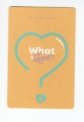 Twice Jihyo Photocard | What is Love? POB (B) | eBay