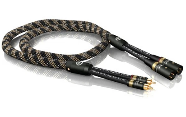 Câble Stéréo Quattro Viablue NF-S1 Argent De 1,00M À XLR - Photo 1/1