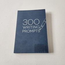 300 Writing Prompts - Dark Blue Paperback Journal By Piccadilly Like New