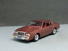 Buick Regal 1986 '86 tipo T edición limitada escala 1/64 coleccionable muscle car RW