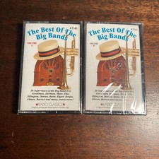 "The Best of the Big Bands" Cassettes Vol 1 2 Radio Classics New Sealed