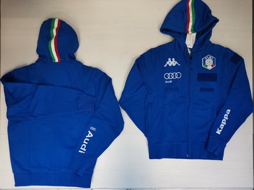 2020-2022 FISI KAPPA AUDI FELPA ZIP CAPPUCCIO SQUADRA FALCONERI TEAM  304KCN0 | eBay