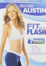Denise Austin Fit In A Flash - DVD By Austin, Denise - VERY GOOD