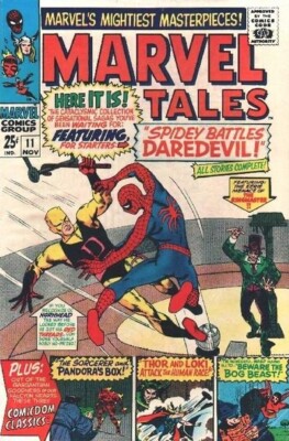 MARVEL TALES #11 VG/F, Giant, Spider-Man, Marvel Comics 1967 Stock Image