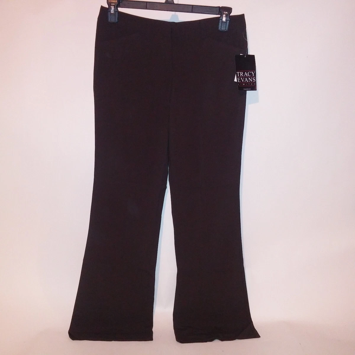 Pantalon Taille 1 (27) Tracy Evans - Bootcut à Rayures Noires Et Blanches - Occasion Très Bon État