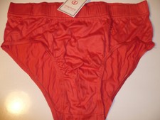 2 Slip Uomo In Cotone Rosso Elasticizzato, Tema Natale E Capodanno, Taglia S106