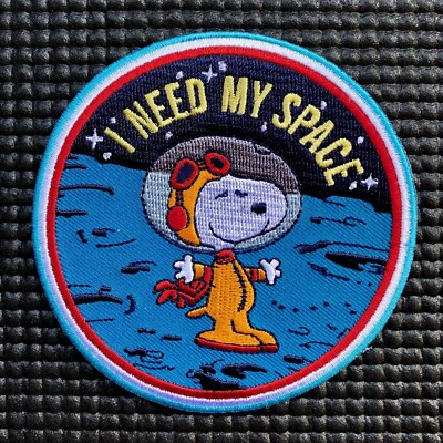 #ad NASA I NEED MY SPACE PATCH ASTRONAUT MOON MISSION CAMPAIGN 3.5” $12.00