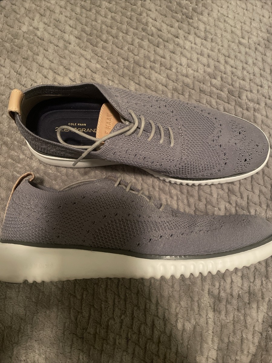 Cole Haan 2. ZeroGrand grey cloth oxfords 8.5 Men Cole Haan 2.Zerogrand Stitchlite Oxford Water Resistant  main image 4