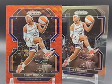 Shey Peddy - 2022 WNBA Prizm - Ruby Wave And Base #114 - Phoenix Mercury