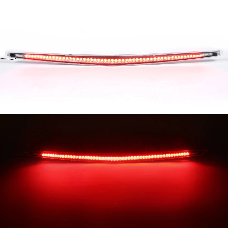 Tercera luz de freno trasera cromada para 06-11 Cadillac DTS Full LED 3DR Foto 2 de 4