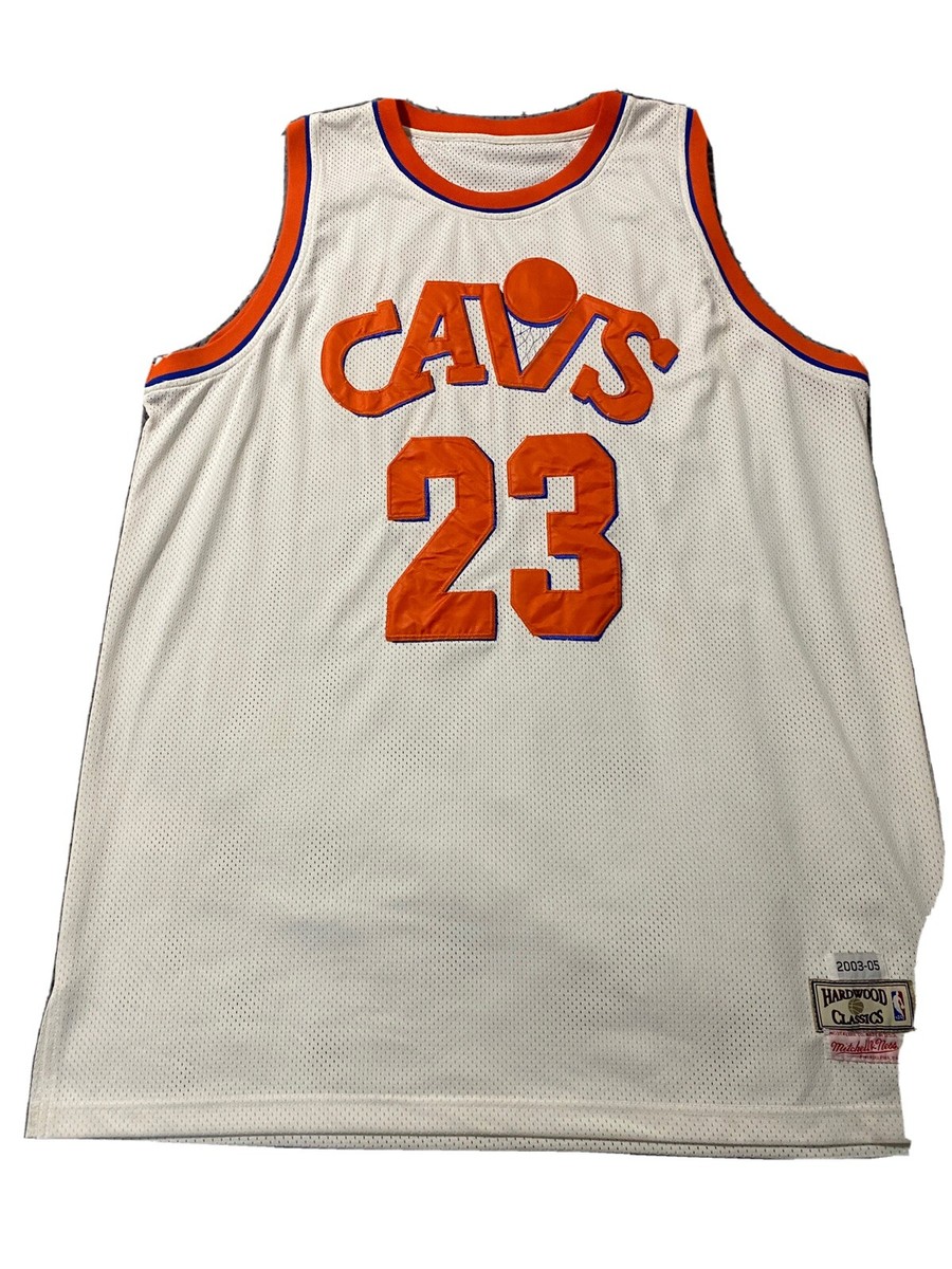 lebron james white cavs jersey