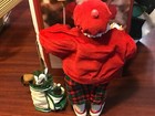 Christmas Fantasy Ltd. Santa Claus Golfer Wonderland Santa Collection Open Box — photo 9