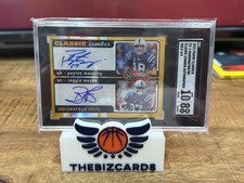 Panini 2022 Classics Classic Combos Manning Wayne #CC-1 Gold 4/4 SGC 8/Au 10