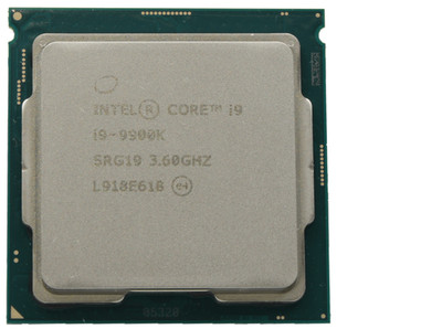 Intel Core i9-9900K CPU 8 Core 16 Threads 3.6 GHz 16 MB Smart Cache FCLGA1151