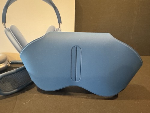 Apple AirPod Max Bluetooth Headphones Barely Used - Sky Blue With Box & Cord - Photo 11 sur 18