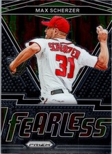 2021 Panini Prizm #FR-20 Max Scherzer Fearless