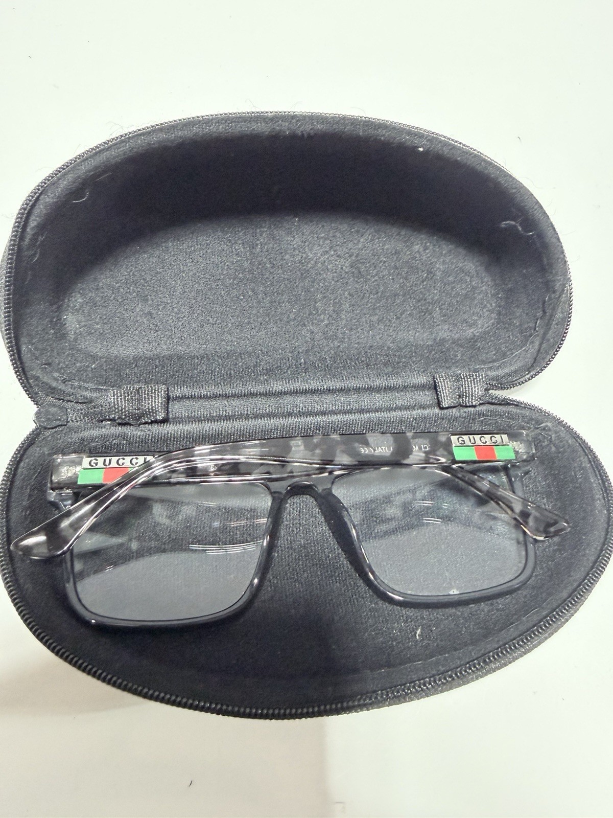 Gucci GP23117 C6 Eyeglass Frames 53-17-142 Clear Demo Lenses + Case