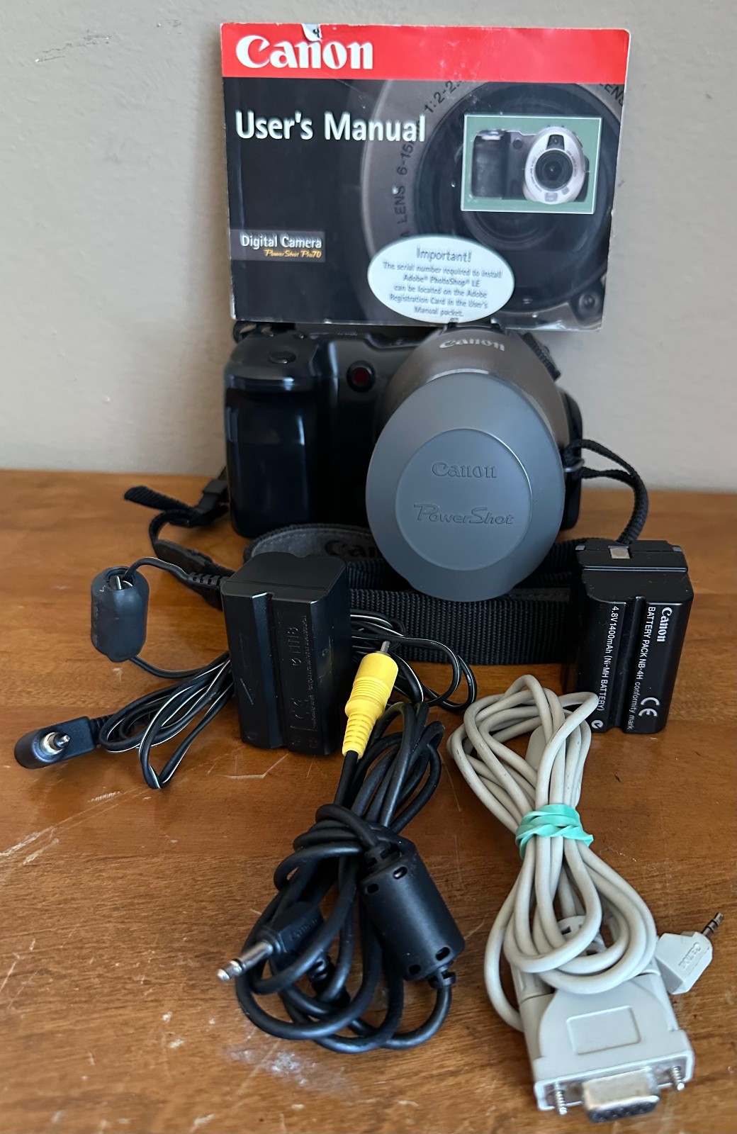 Canon PowerShot Pro70 vintage camera equipment - eBay listing photo 2