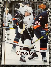2007-08 SIDNEY CROSBY UPPER DECK BASE CARD #108 PITTSBURGH PENGUINS