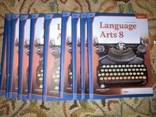 CLE Language Arts 8 LightUnit Workbook Set Co...