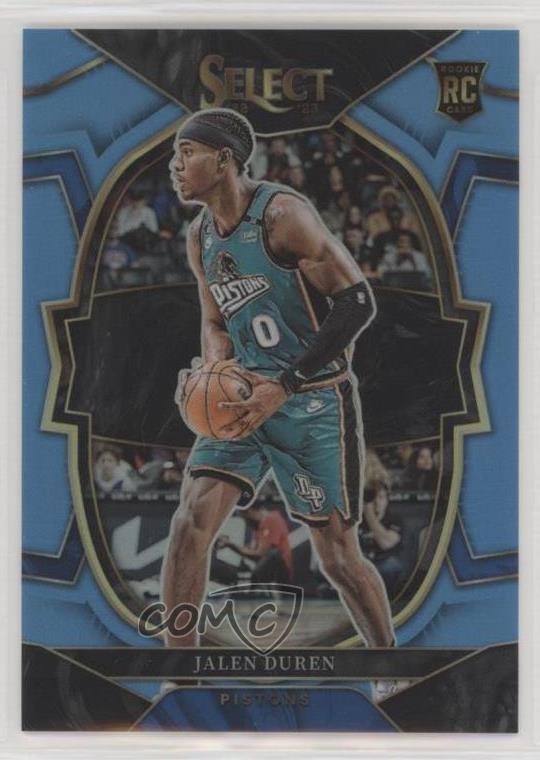 2022-23 Panini Select Concourse Light Blue Prizm 234/299 Jalen Duren #98 v9t
