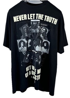 BETTER WITH AGE - NEVER LET THE TRUTH GET IN THE WAY OF A GOOS STORY T-SHIRT -XL