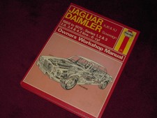 Jaguar/Daimler XJ6, Serie 1, 2 & 3.  Werkstatthandbuch Haynes 1968 - 79