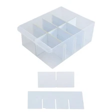 (24-Pack) Large Drawer Configurable Dividers compatible with Craftsman, ArtBi...