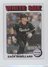 2024 Topps Heritage Mini Rookies White Border Zach Remillard #402 0t0b